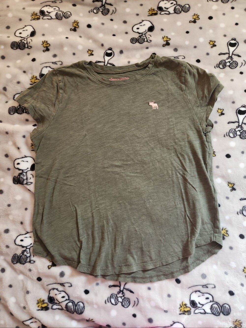 💙2/$8💙 Abercrombie & Fitch Olive Short Sleeve Tee
